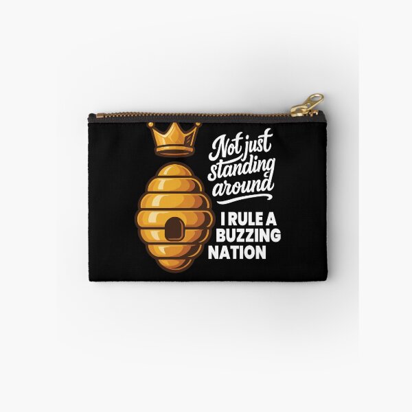 Item preview, Not Just Standing Around I Rule A Buzzing Nation designed and sold by LuminOrb.