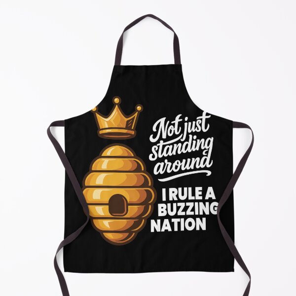 Item preview, Not Just Standing Around I Rule A Buzzing Nation designed and sold by LuminOrb.