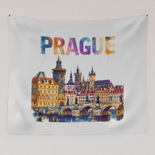 Item preview, Charles Bridge With Historic Prague Architecture designed and sold by Aise06.