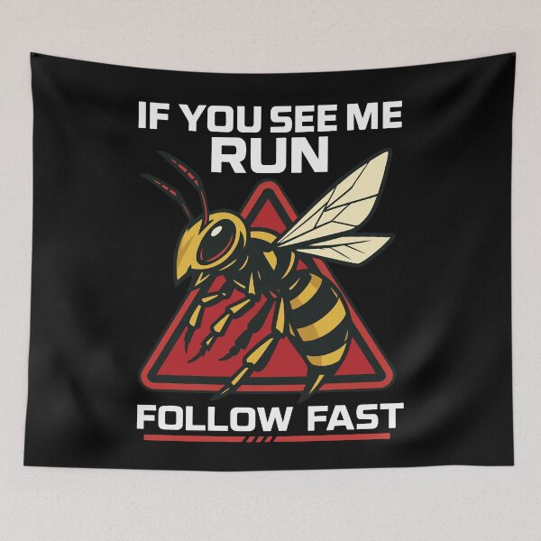 Item preview, If You See Me Run Follow Fast Bees Beekeeper designed and sold by LuminOrb.