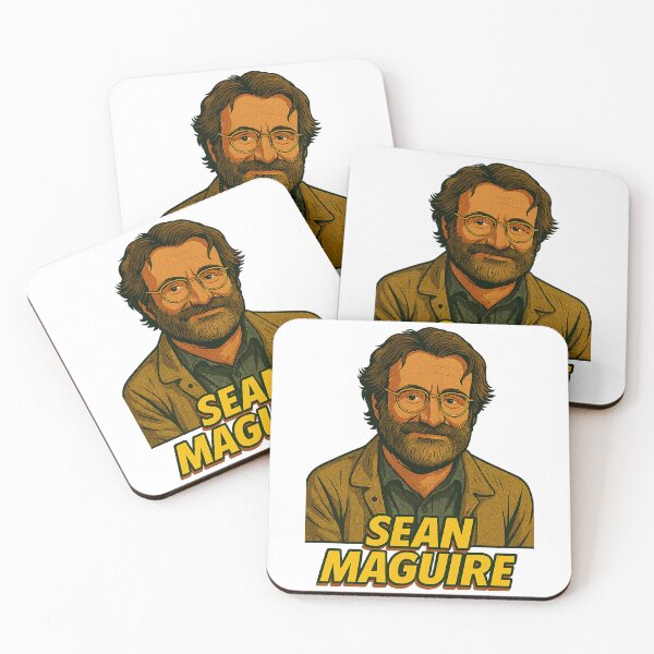Item preview, Will Hunting Sean Maguire designed and sold by StickerPOP-now.