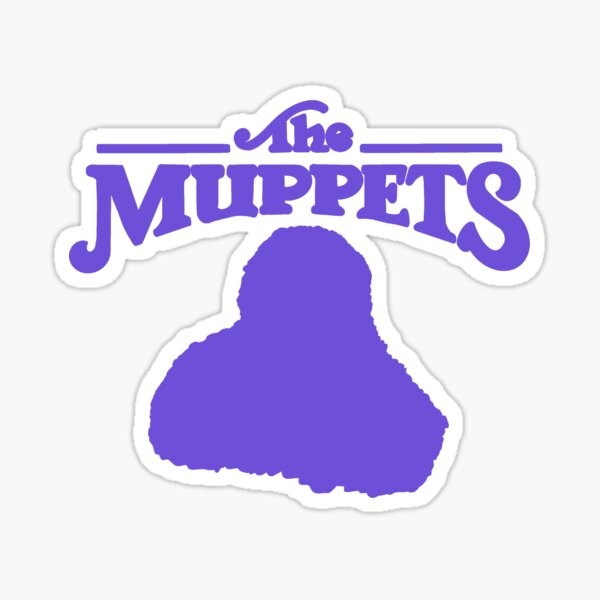 Vista previa del artículo con la obra «El logotipo de los Muppets», diseñado y vendido por Animals-by-JB.