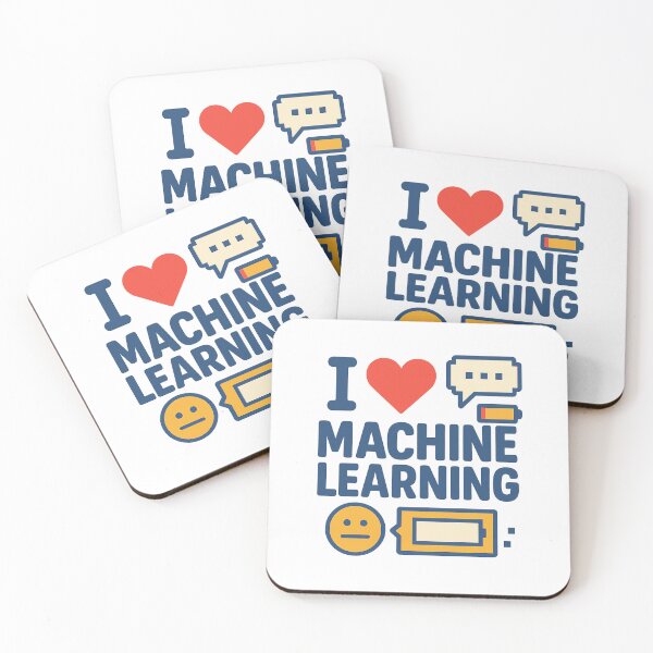 Item preview, I Love Machine Learning – Nerdy AI Tech Design designed and sold by iTzTreS.