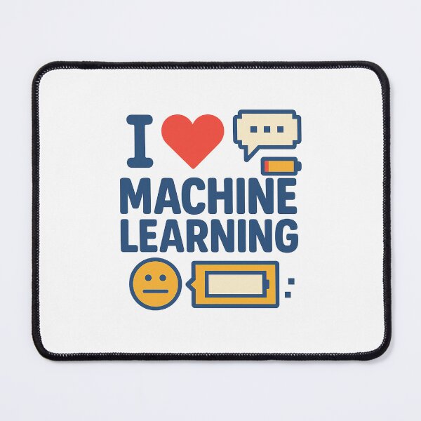Item preview, I Love Machine Learning – Nerdy AI Tech Design designed and sold by iTzTreS.