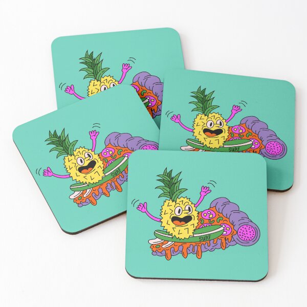 Item preview, Pineapple surf party - Ride the pizza slice designed and sold by Webstudio  2Amigos.