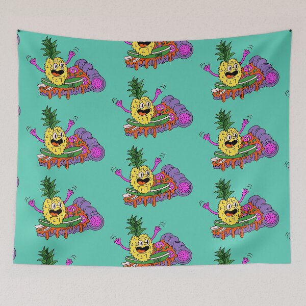 Item preview, Pineapple surf party - Ride the pizza slice designed and sold by Webstudio  2Amigos.