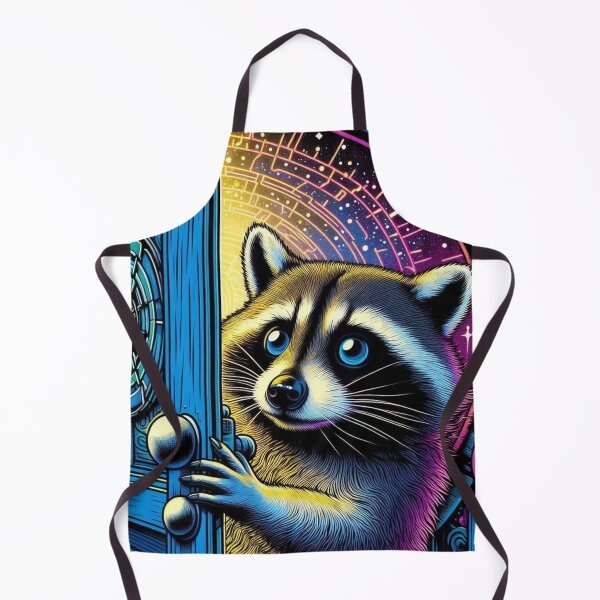 Item preview, mystic door and raccoon designed and sold by Dogandesighn.