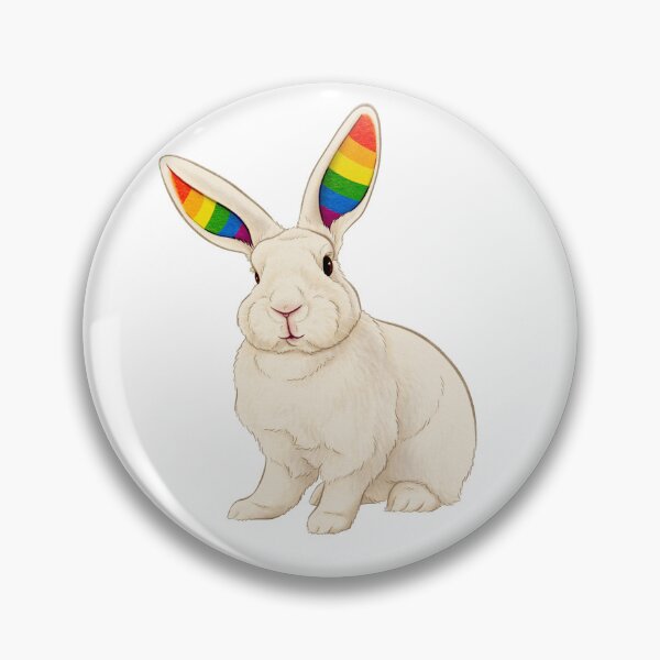 Item preview, Pride Rabbit 2023 designed and sold by Firlefanzzz.