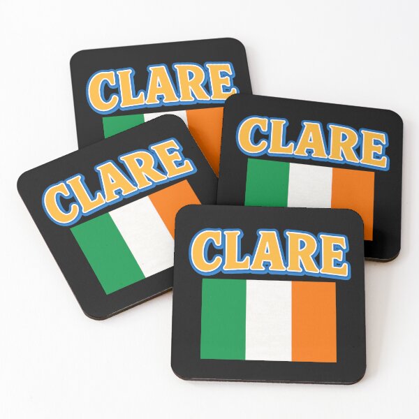 Item preview, Clare County Clare Ireland with Irish Flag designed and sold by OliDesigns.