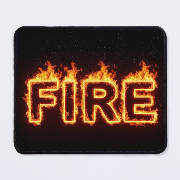 Item preview, Word Fire in a fire designed and sold by AgingeR.
