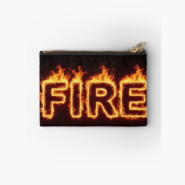 Aperçu de l'œuvre Mot Feu dans un feu créée et vendue par AgingeR.