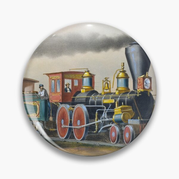 Item preview, Colorful train in New York State (1859) designed and sold by 19th Century in Color.