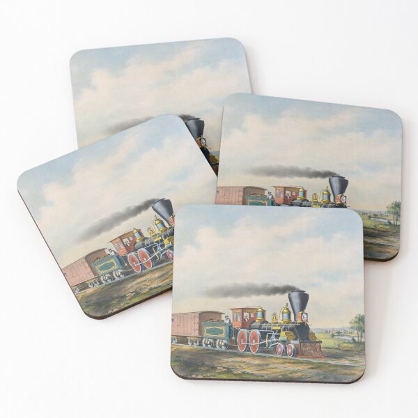 Item preview, Colorful train in New York State (1859) designed and sold by 19th Century in Color.