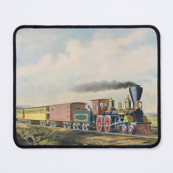 Item preview, Colorful train in New York State (1859) designed and sold by 19th Century in Color.