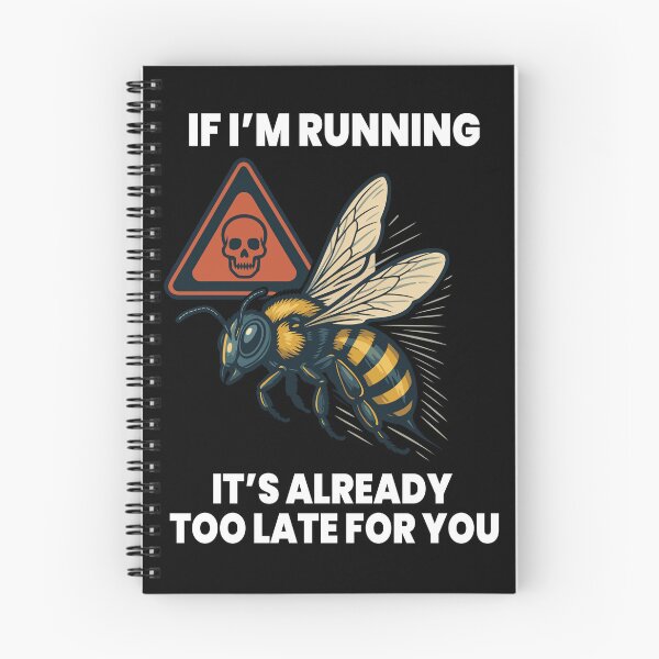 Item preview, Bienen Imker If I'm Running It's Already To Late designed and sold by LuminOrb.