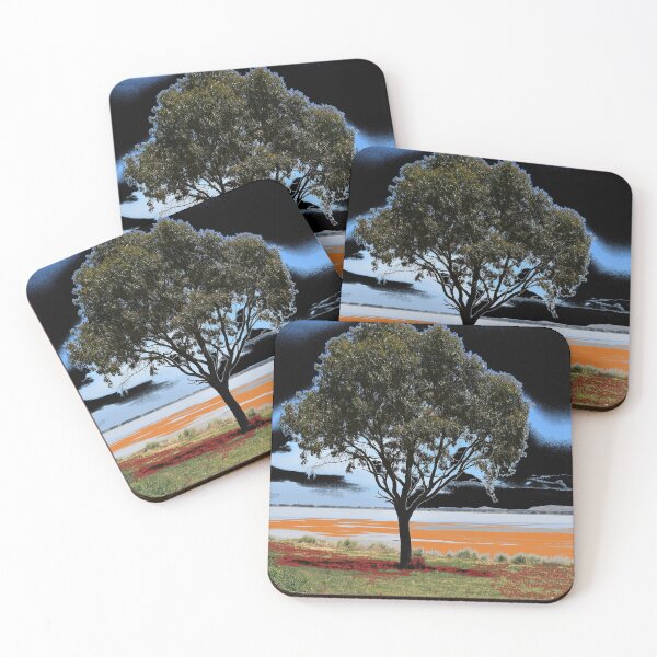 Item preview, Lake Beeac Solo Tree designed and sold by Yolanda Caporn Art.