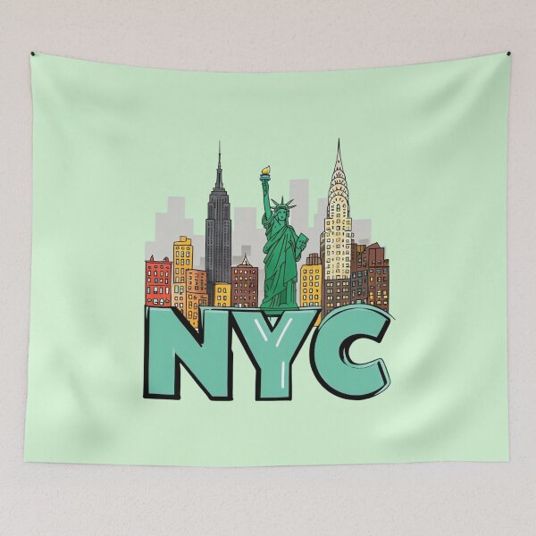 Item preview, New York City Skyline designed and sold by Aise06.