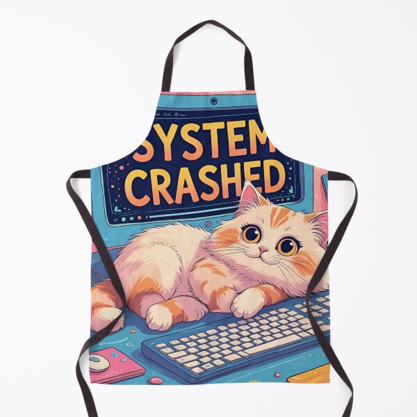 Item preview, System Crashed – Cat Approved designed and sold by crowbarCraft.