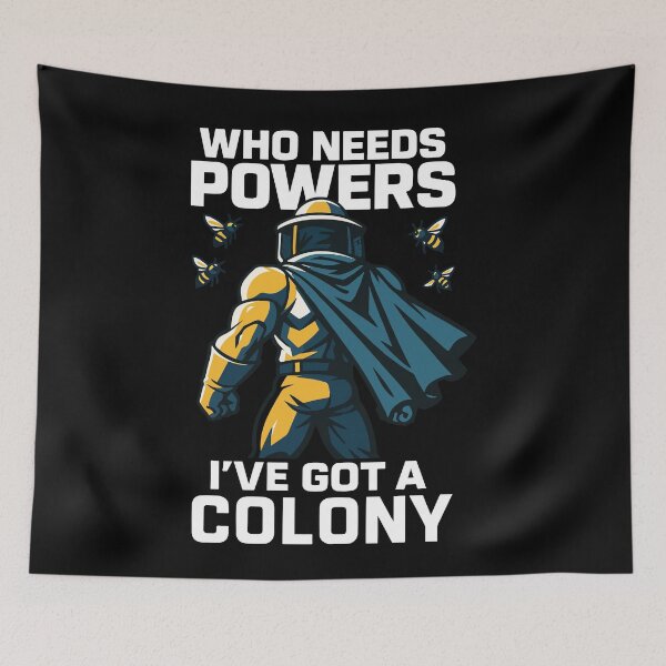 Item preview, Bienen Imker "who Needs Powers - I've Got A designed and sold by LuminOrb.