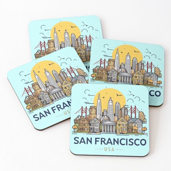Item preview, San Francisco Skyline designed and sold by Aise06.