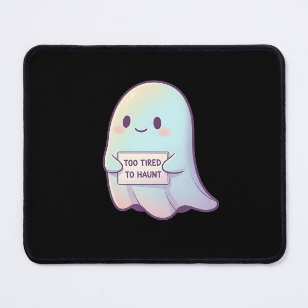 Item preview, Cute Ghost Too Tired To Haunt Funny Halloween Design designed and sold by Luxury-Studio.