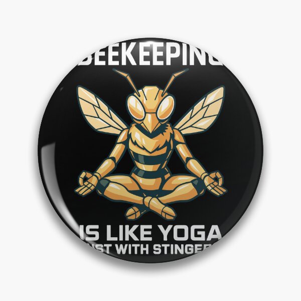 Item preview, Bienen Imker Beekeeping Is Like Yoga designed and sold by LuminOrb.