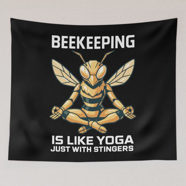 Item preview, Bienen Imker Beekeeping Is Like Yoga designed and sold by LuminOrb.