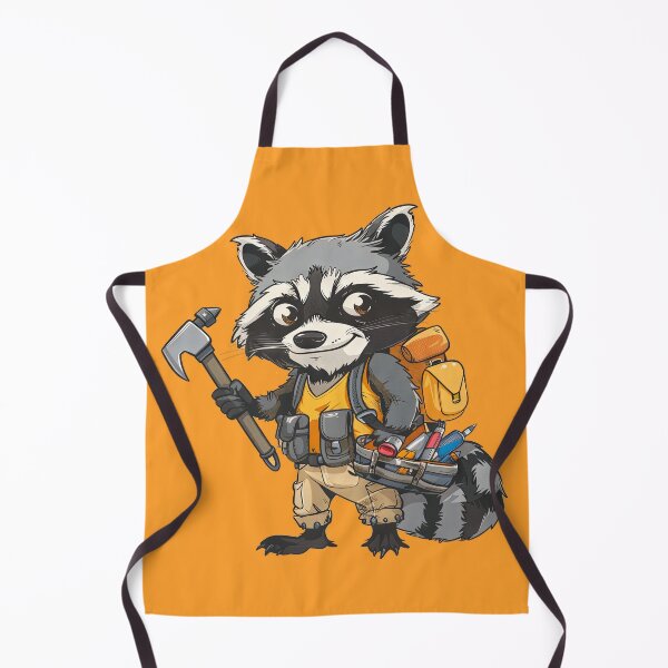 Item preview, Handy Raccoon – Cute DIY Builder with Tools designed and sold by SlayerOfKings.