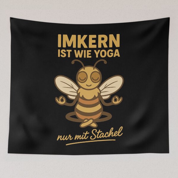 Item preview, Beekeeping is like yoga but with a sting designed and sold by LuminOrb.