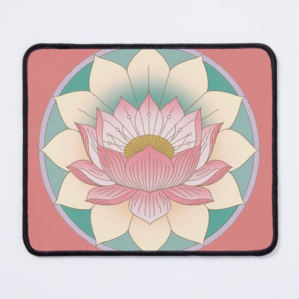 Item preview, Spiritual mandala with a lotus in the center. designed and sold by Lilashakti ⭐️ ⭐️ ⭐️ ⭐️ ⭐️.