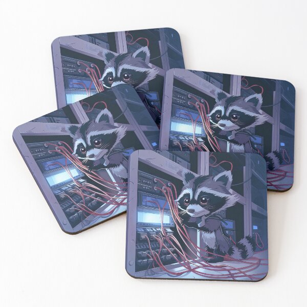 Item preview, Cute Hacker Raccoon Fixing the Internet – Tech Humor Design designed and sold by SlayerOfKings.