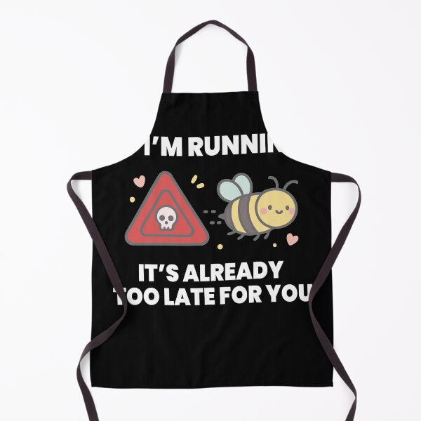Item preview, Bienen Imker If I'm Running It's Already Too Late designed and sold by LuminOrb.