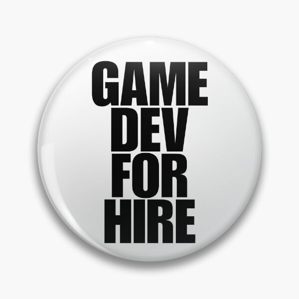 Item preview, GAME DEV FOR HIRE TEE designed and sold by GameDevGear.