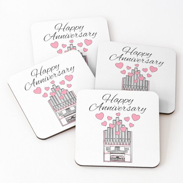 Item preview, Happy Anniversary, Church Organ Organist Musician Wedding designed and sold by doodlerob.