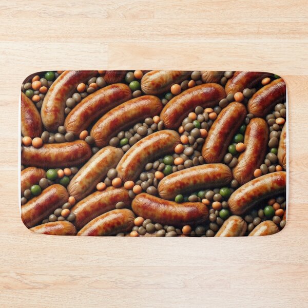 Item preview, Lentil sausage streetwear and accessories designed and sold by Angry-Wears.