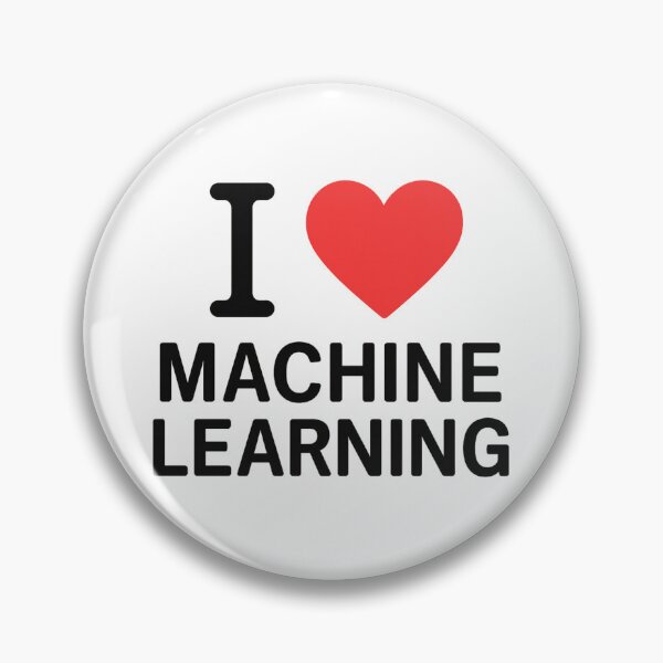Item preview, I Love Machine Learning – Nerdy AI Tech Design pt.2 designed and sold by iTzTreS.