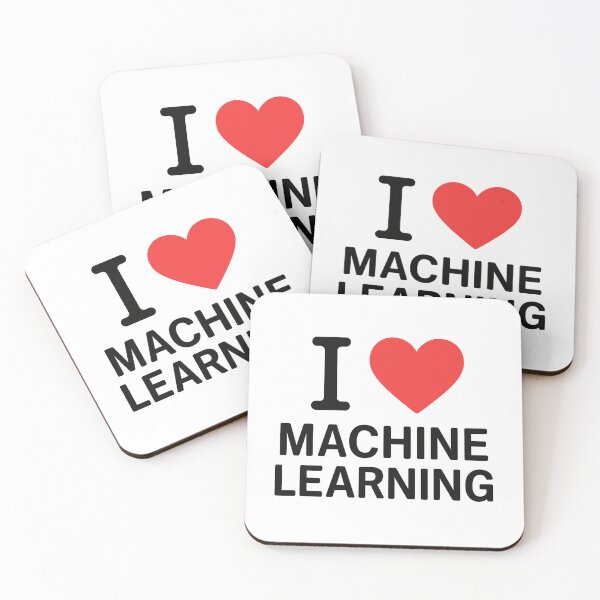 Item preview, I Love Machine Learning – Nerdy AI Tech Design pt.2 designed and sold by iTzTreS.