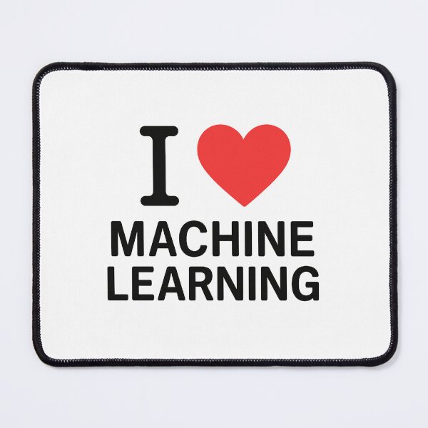 Item preview, I Love Machine Learning – Nerdy AI Tech Design pt.2 designed and sold by iTzTreS.