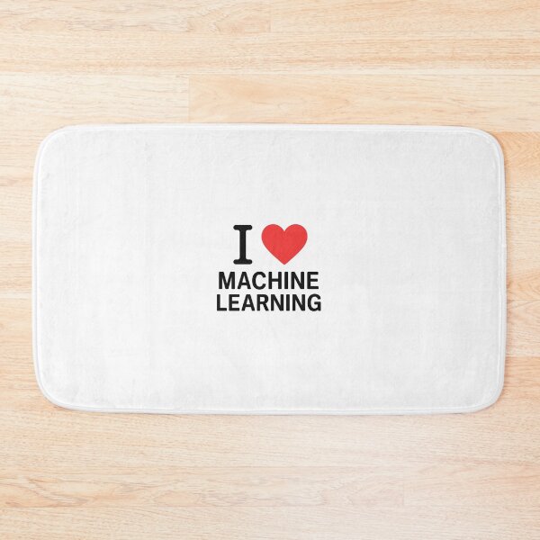Item preview, I Love Machine Learning – Nerdy AI Tech Design pt.2 designed and sold by iTzTreS.