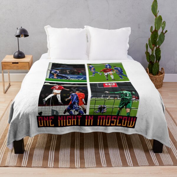 Item preview, One Night in Moscow – Manchester United 2008 Champions League Glory Artwork designed and sold by GrizzlyCollective.
