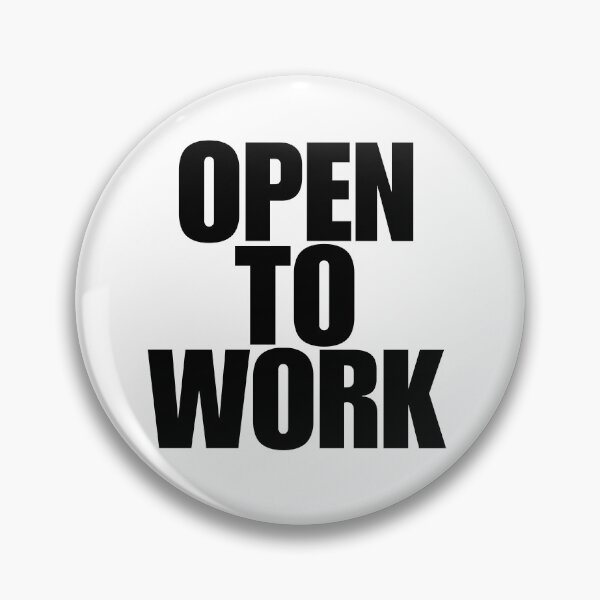 Item preview, OPEN TO WORK TEE designed and sold by GameDevGear.