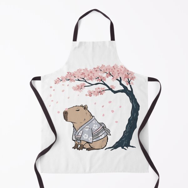Item preview, Zen Capybara: Cherry Blossom Kimono designed and sold by imaginariun.