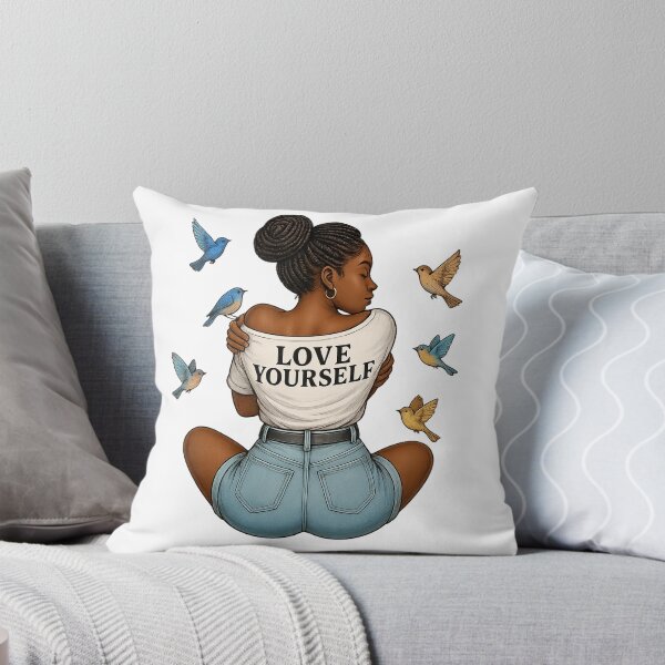 Item preview, Black girl self love clipart | Daily affirmative | Melanin doll queen | Love yourself Clipart, Girl hugging Herself, Beautiful women png designed and sold by PixelBlooming.