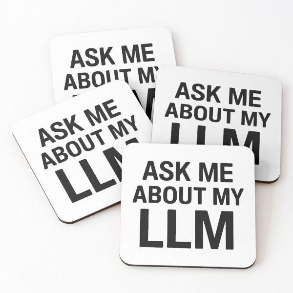 Item preview, Ask Me About My LLM – AI Nerd Humor Design designed and sold by iTzTreS.