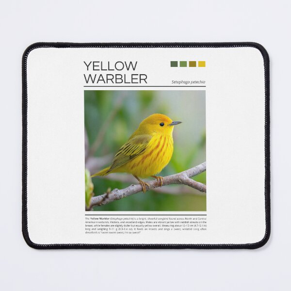 Item preview, Yellow Warbler designed and sold by StudioRedKoala.