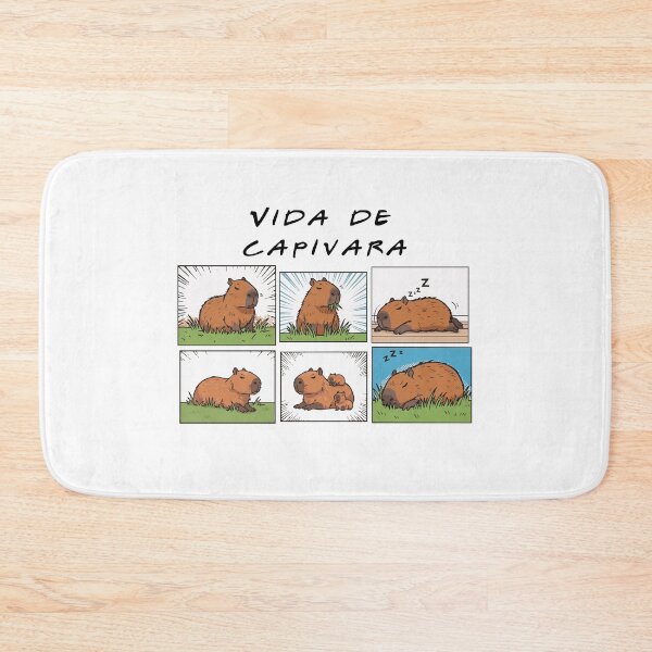 Item preview, Capybara Life: The Ultimate Chill Routine designed and sold by imaginariun.