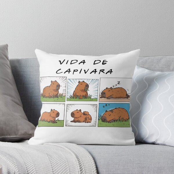 Item preview, Capybara Life: The Ultimate Chill Routine designed and sold by imaginariun.
