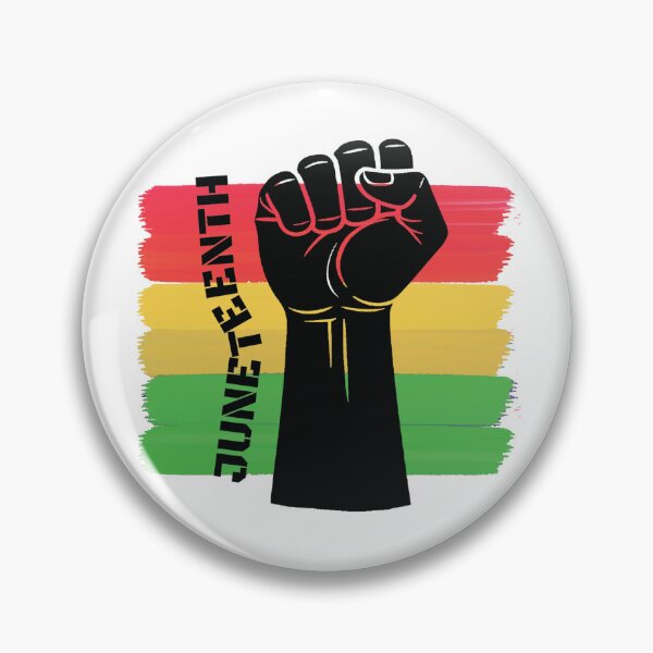Item preview, Juneteenth black fist designed and sold by AZTRELIS.