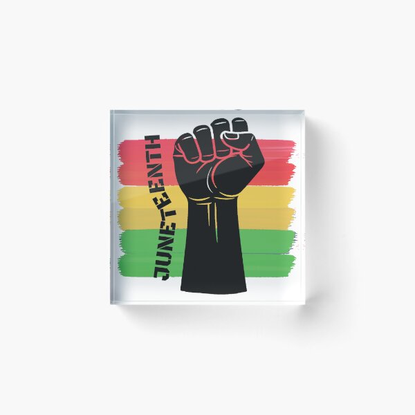 Item preview, Juneteenth black fist designed and sold by AZTRELIS.