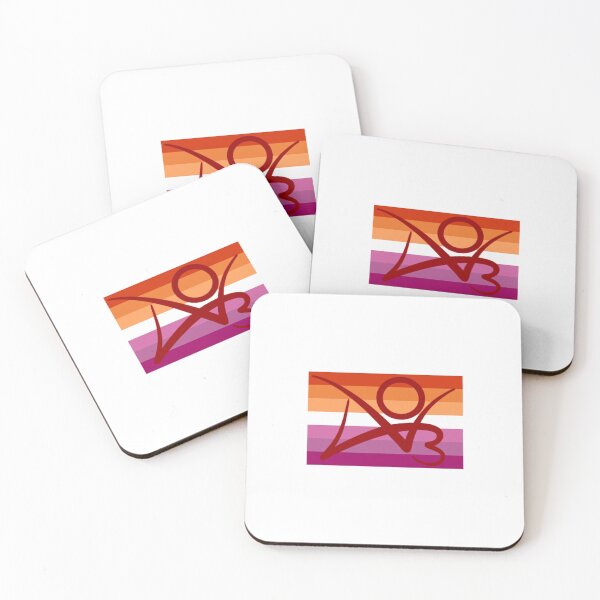 Item preview, Lesbian Ao3 Logo Sapphics designed and sold by fruityfaery.